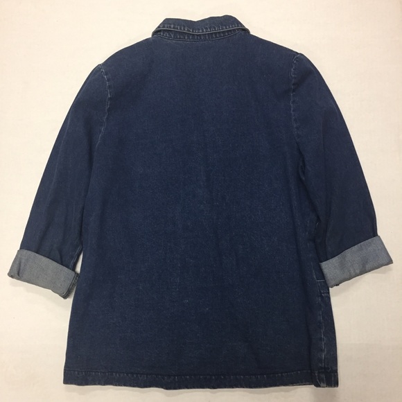 Vintage 1980's Joanna Denim Blazer Jacket … - Picture 7 of 9